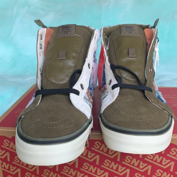 VANS SK8-Hi REISSUE CA MIXEDTXTL Mltryolv WMNS - Picture 8 of 16